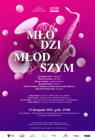 plakat koncert Młodzi młodszym